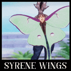 Syrene Wings - VRChat Butterfly / Moth Wings