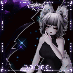 ⏾ Lunar Lynx Ears+ Tail ⏾ VRCFury ⏾