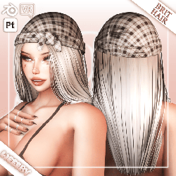 WH31. Brit Hair [VRChat Hair]