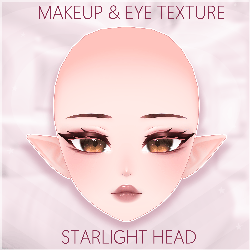 【 Blushed Rose 】Makeup & Eye Textures - Starlight Head