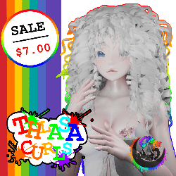 Thalas Curls | Curly VRChat Hair
