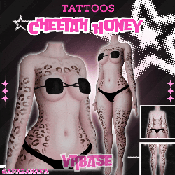 🍯 Cheetah Honey Tatts | Multi-Base Compatible