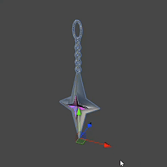 Y2K Quad Star Earring Free