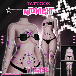 🌃 Midnight Tatts | Multi-Base Compatible