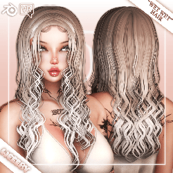 WH32. Wet Wet Hair [VRChat Asset]