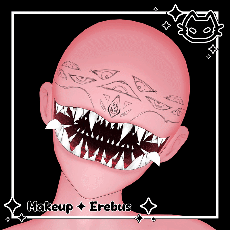 ✦ EREBUS HEAD ✦ MAKEUP ✦ FREE ✦