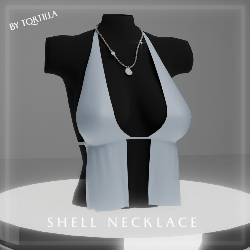 𝜗𝜚⋆₊˚ Shell Necklace~