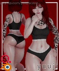 | Lace Pjs | YS. 040 - Vrchat Asset -