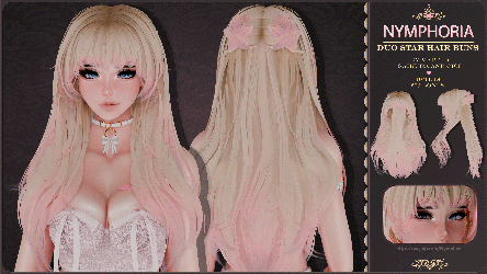 Server Freebie - Duo Star Bun Hair