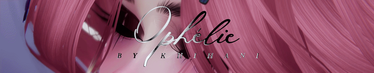 OPHELIE BY KHIHANI VRCHAT MOTH AVATAR