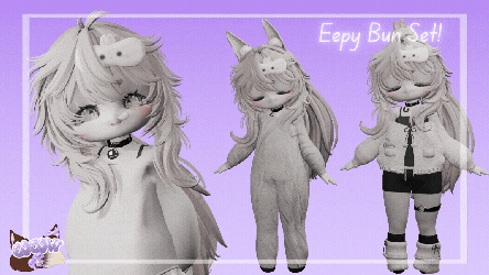 ୨୧ ꒰ Eepy Bun Set! ꒱ ୨୧
