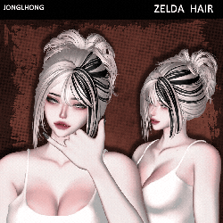 ♡ ZELDA hair