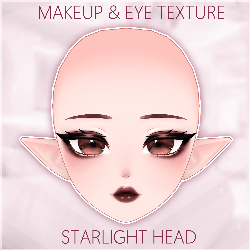 【 Red Wine 】Makeup & Eye Texture - Starlight Head