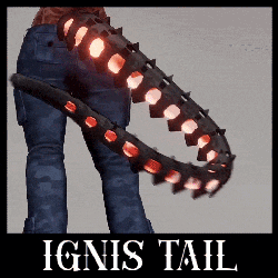 Ignis Tail - VRChat Armored Furnace / Ghost Tail