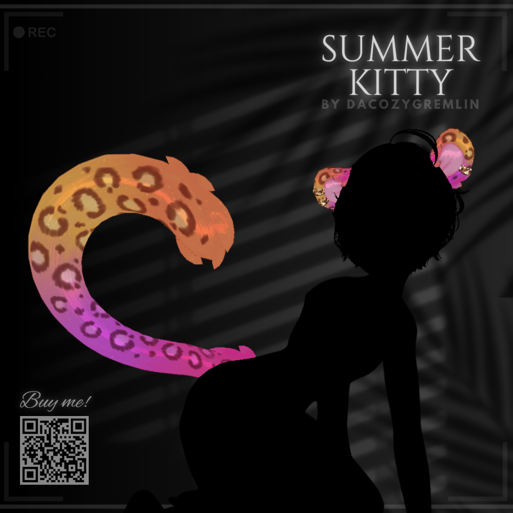 Summer kitty set - Anybase - !VRCFURY!