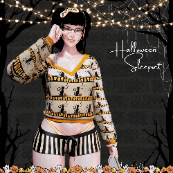 Spooky Jammies- (Halloween)
