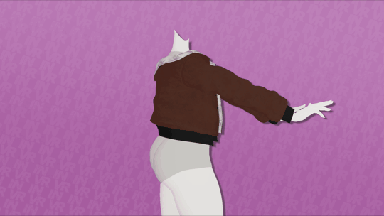 Video showsing how the jacket slide off arms going forward and backwards