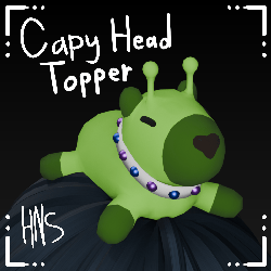 Capybara Head Topper