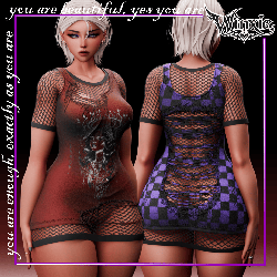 W57. Edgy Distress ♡ VRChat Asset