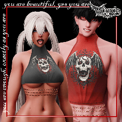 W58. His and Hers Tanks ♡ VRChat Asset (FREE)
