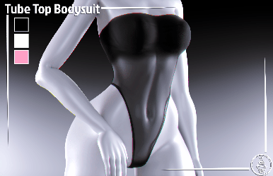 Tube Top Bodysuit (Commercial license)