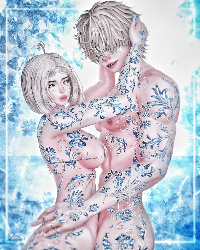 Blue Mirage - 4k Body Texture - Couple