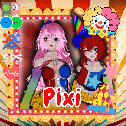 🤡 Pixi The Clown | Vrcft + Pc + Quest + MMD