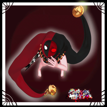 JINXED JESTER SET - ( HAT / CLOWN COLLAR / MASK )