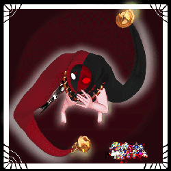 JINXED JESTER SET - ( HAT / CLOWN COLLAR / MASK )
