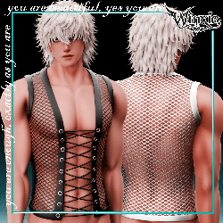 W60. Sinners Vest ♡ VRChat Asset
