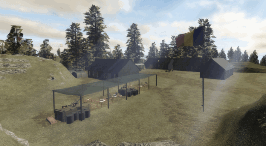 Roblox Carol II Fortification Line map