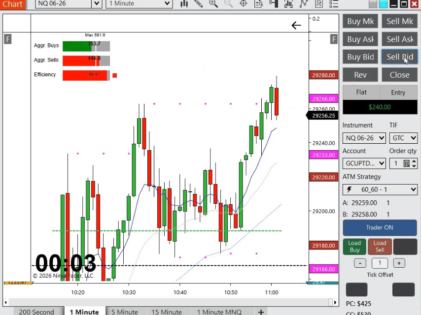 ninjatrader orderflow