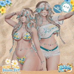 High Tide Bikini Swim Set - 35 COLORS - Summer/Tropical - EGirl