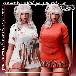 W70. Spooktober Shirt ♡ VRChat Asset (FREE)