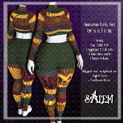 Autumn Knit Set | Halloween, Cozy, Autumn, Fall, Pajamas | Egirl, Marilynn