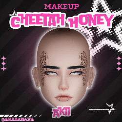 🐆 Cheetah Honey Makeup | Male Multi-Head Compatible