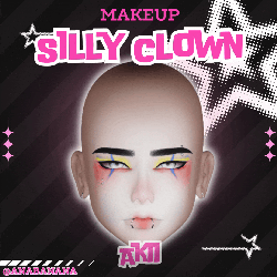 🤡 Silly Clown Makeup | Male Multi-Head Compatible