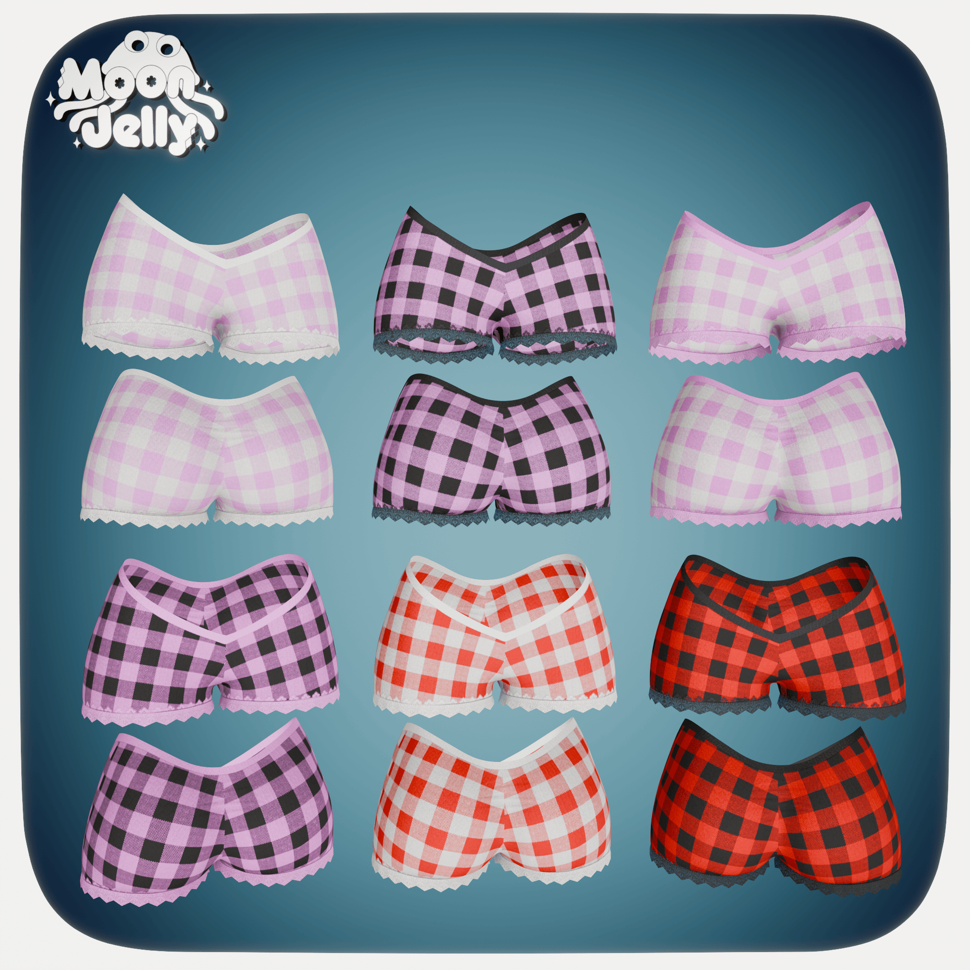 Skirt and bottoms texture preview