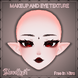 【BloodLust】Makeup & Eye Texture - Starlight Head