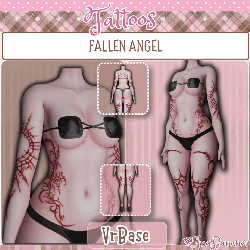 😇 Fallen Angel Tatts | Multi-Base Compatible