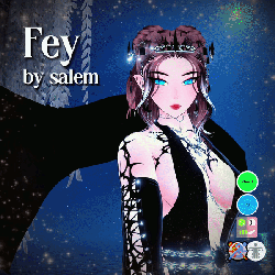 Fey | VRChat Avatar | VRCFT, PC, Quest | Fairy