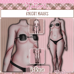 🤺 Knight Marks Tatts | Multi-Base Compatible