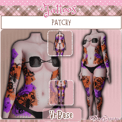 🎃 Patchy Tatts | Multi-Base Compatible