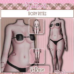 🦷 Body Bites Tatts | Multi-Base Compatible