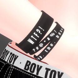 Scene Rubber Band Bracelet Stack