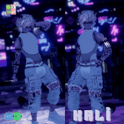 `Kali` Cyber Leopard, Male Version of Mika/Twink/Femboy~ [PC/Q, NSFW/SFW, FT)