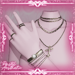 Low Poly Accessory Set