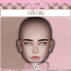 🐱 Scratches Makeup | Male Multi-Head Compatible