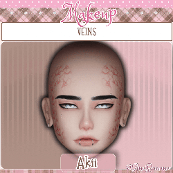 ⚕️ Veins Makeup | Male Multi-Head Compatible