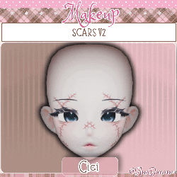 🐱 Scars V2 Makeup | Fem Multi-Head Compatible